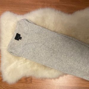 Lumière Grey Sweater Dress Top